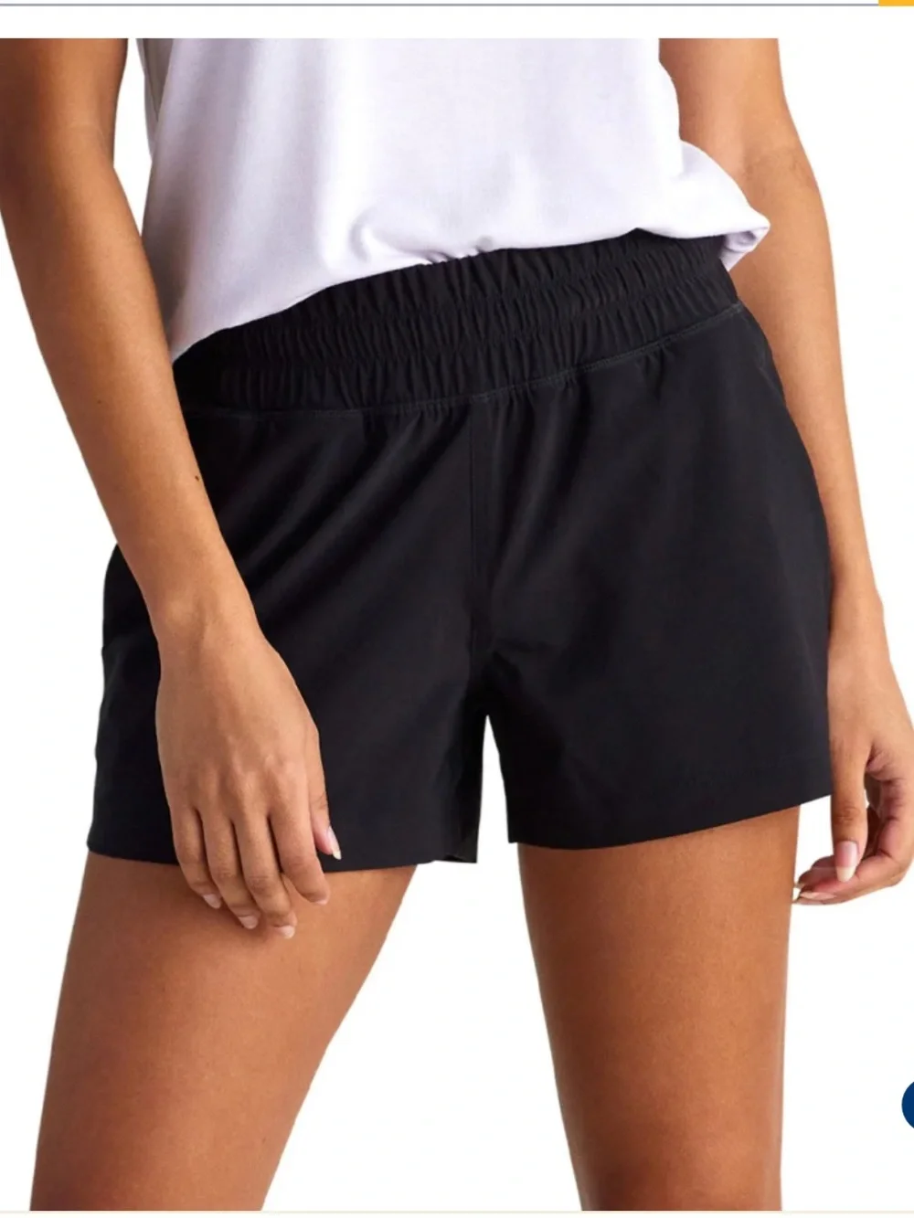 Free Fly Apparel Free Pull-On Breeze Shorts, Black Medium Athletic Running